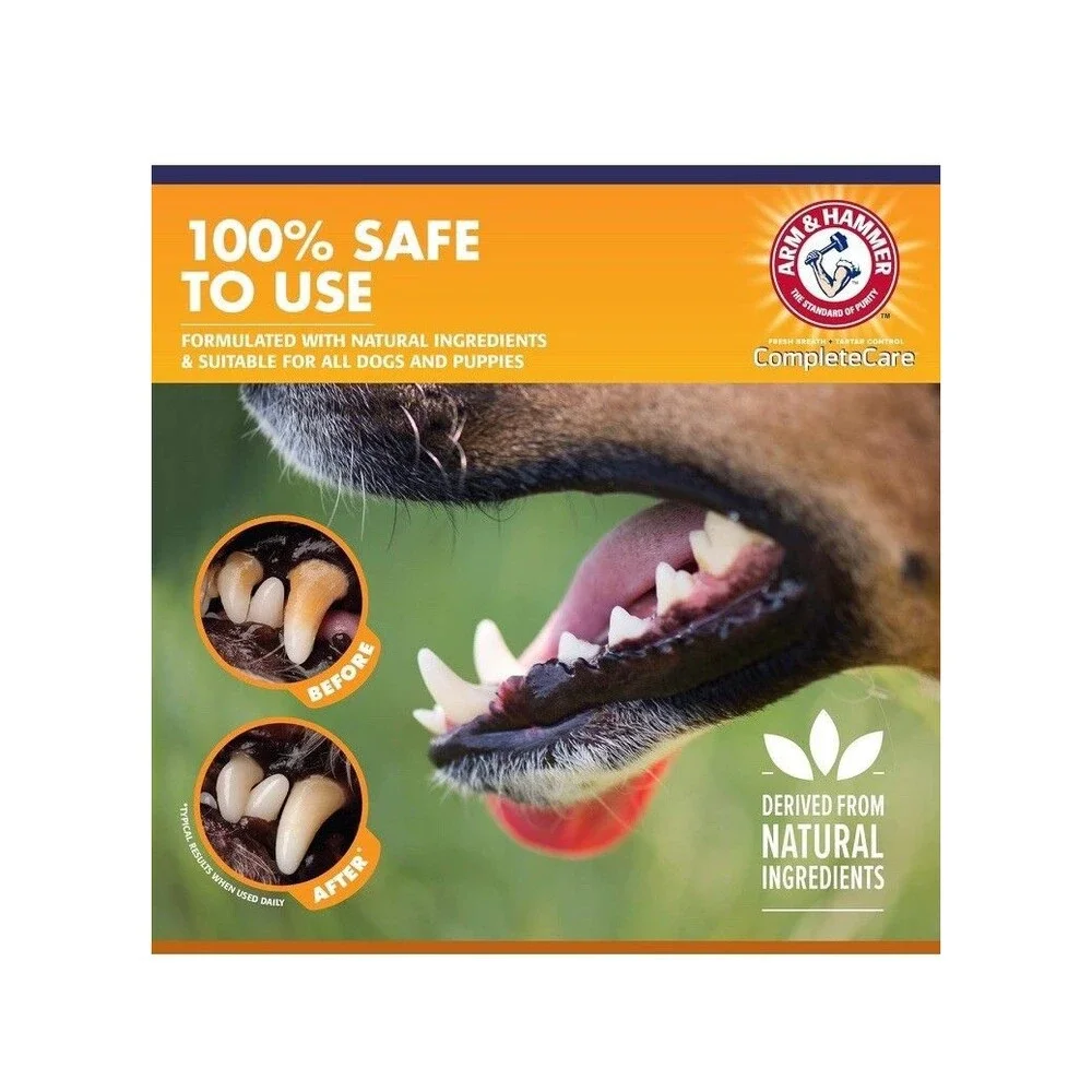 Arm & Hammer Complete Care Enzymatic Dog Toothpaste, 6.2 oz (Pack of 2